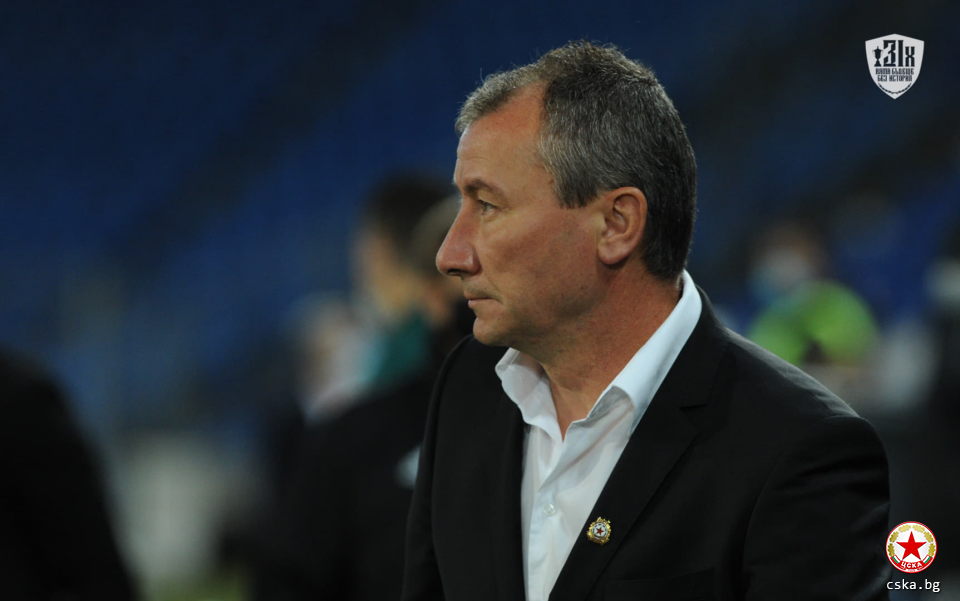 Стамен Белчев е подал оставката си като треньор на ЦСКА