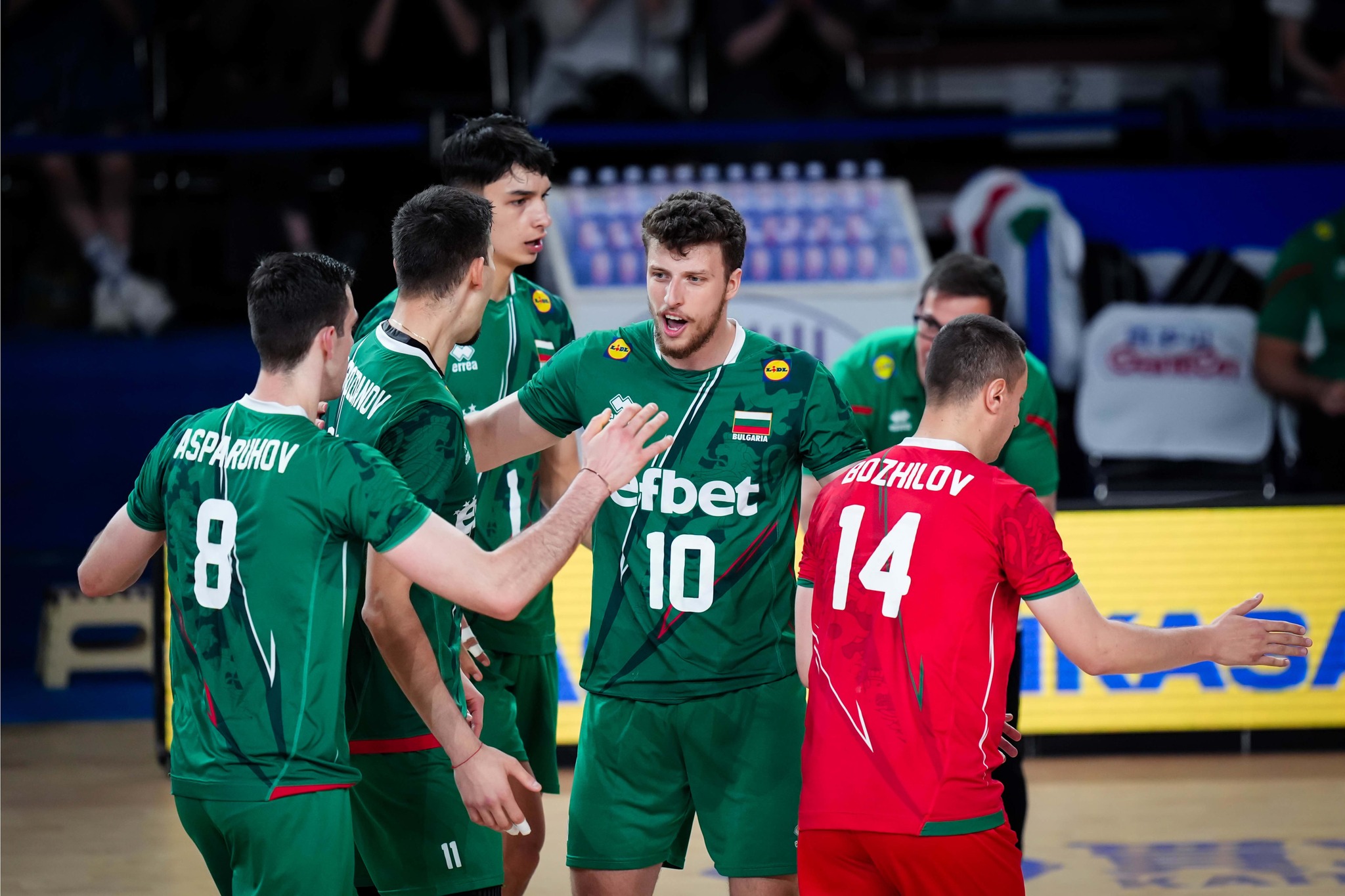 Българският национален отбор по волейбол постигна победа над Иран с