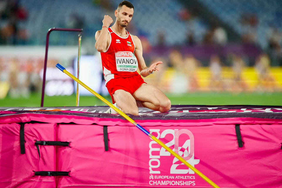 Тихомир Иванов завърши на шесто място в скока на височина