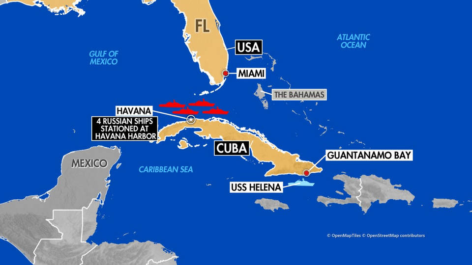 Полк Виктор БАРАНЕЦАлександър КОЦПристигането на руски военни кораби в Куба