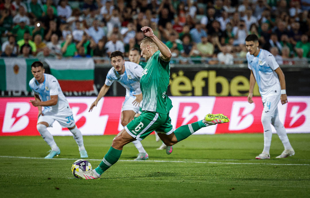 Лудогорец се измъчи но елиминира Риека Хърв и се класира