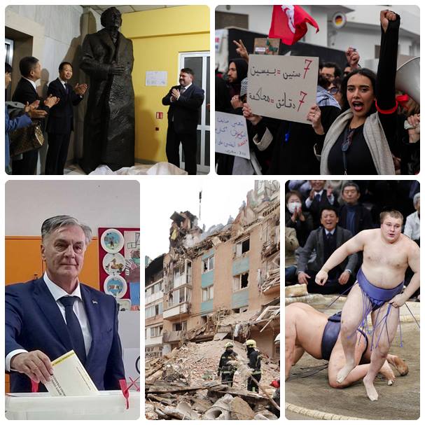 Паметник на Георги Димитров бе открит в централата на БСП