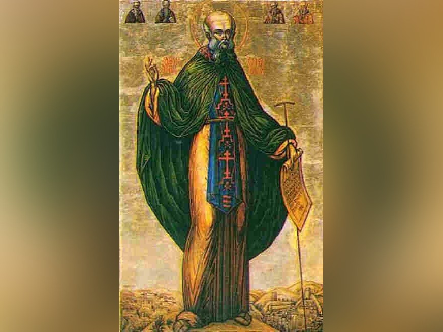 Св Сава Освещени минал всички монашески служби с безропотно послушание