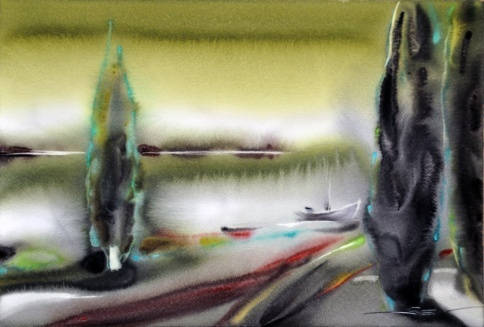 Тихи брегове е насловът на изложбата на Андрей Янев която