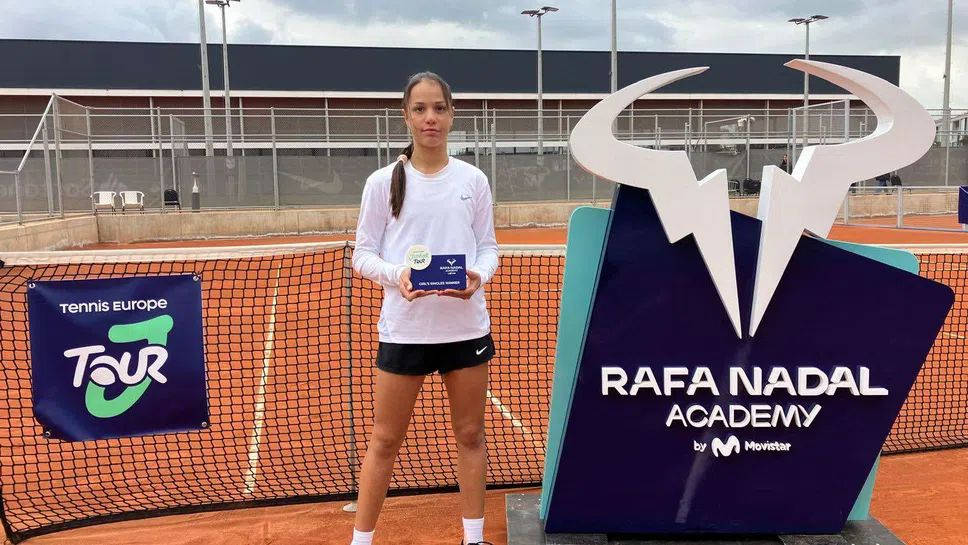 Мая Мичева спечели титлата на сингъл при момичетата на турнир