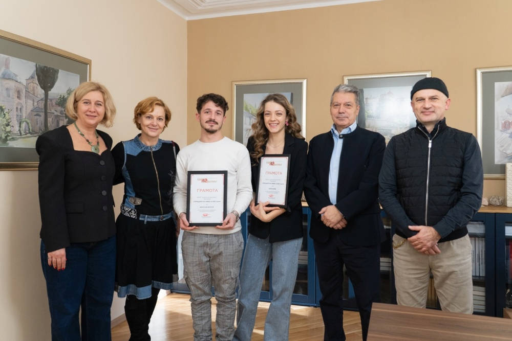 Лауреатите на Стипендията на Ламбо Елина Илиева и Мирослав Тънгаров