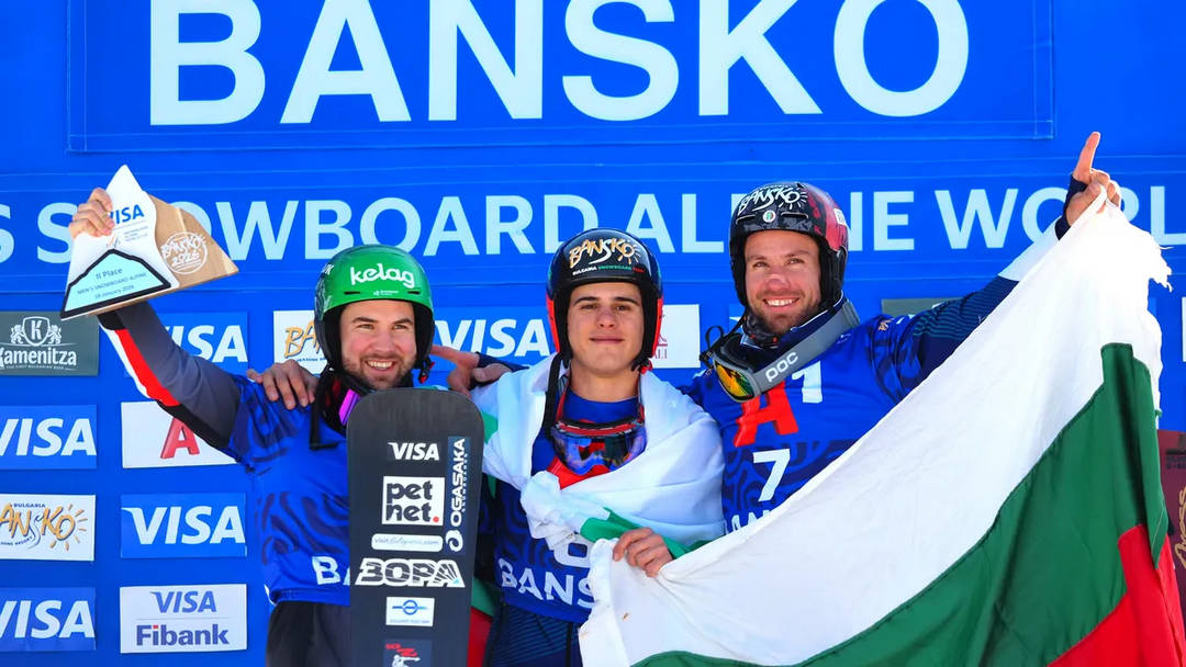 Историческо представяне записаха българските сноубордисти на Световната купа в Банско