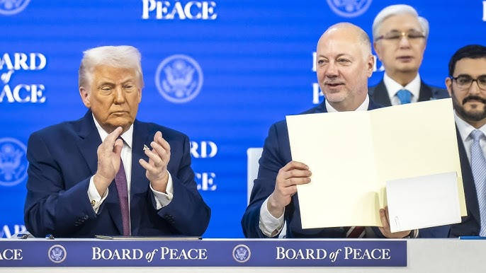 Евгени КръстевТ нар Съвет за мир на американския президент Доналд