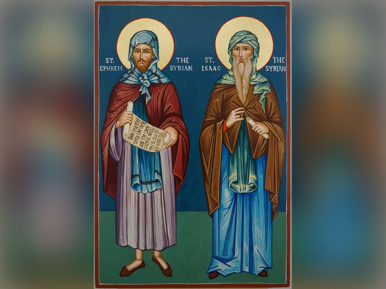 Св Ефрем Сириец води борба с ересите и утвърждава православната