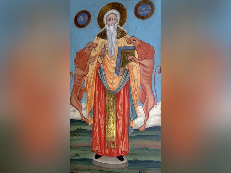 Мощите на свещеномъченик Игнатий Богоносец почиват в РимЗаместникът на първия