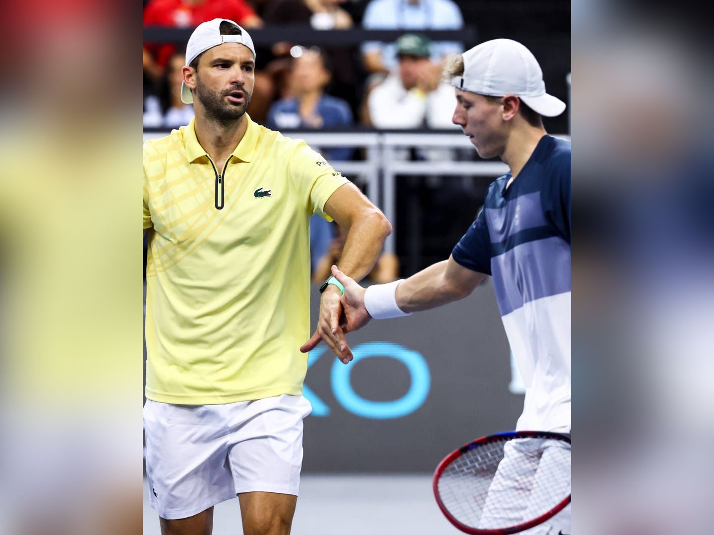 Григор Димитров №43 в света си избра за партньор българин