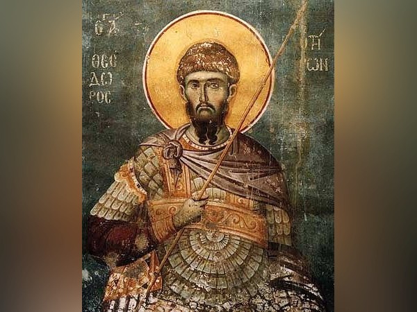 Св Теодор Тирон бил изгорен на клада защото не предал